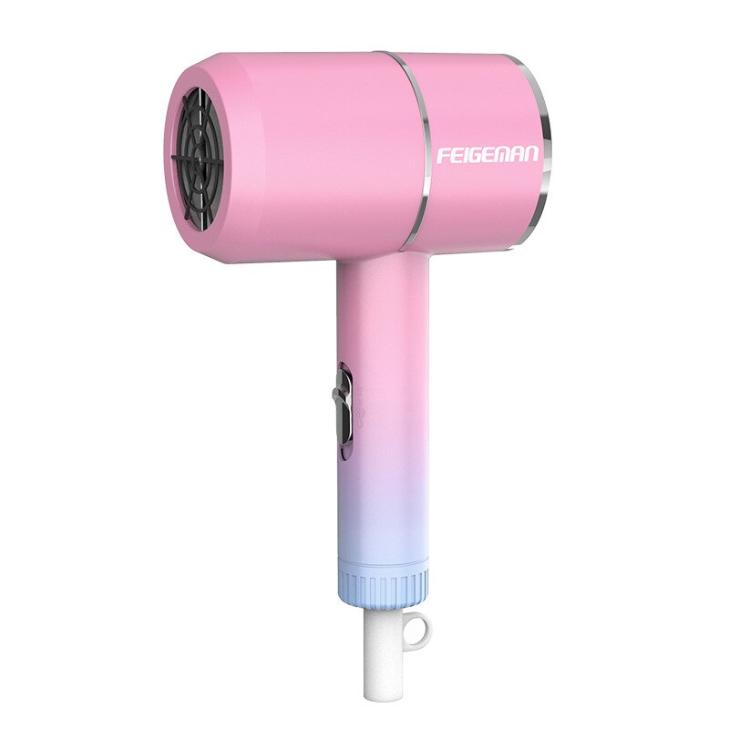 2200W Portable Mini Hair Dryer For Hair Blow Dryer Styling Tools /Cold Air Blow Dryer 3 Gear Adjustment 220V: Pink