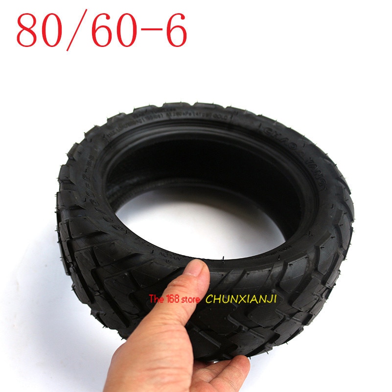 Bra 80/60-6 vakuum tubeless däck / däck för e-scooter motor elektrisk skoter go karts atv quad speedway