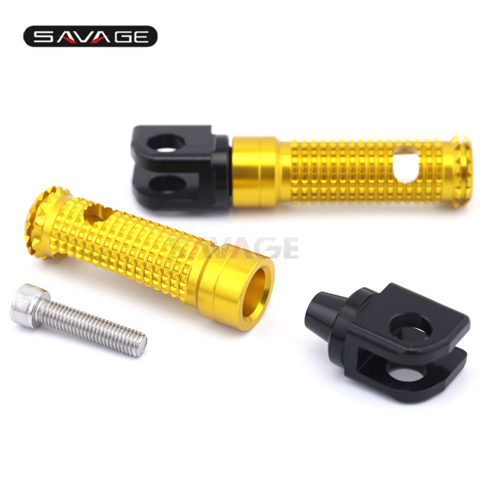 För kawasaki  z1000 z800 z750r zx10r zx6r främre fotpinnar fotstöd adapter motorcykel ryttare fotstöd cnc zx -10r zx -6r z 800 1000