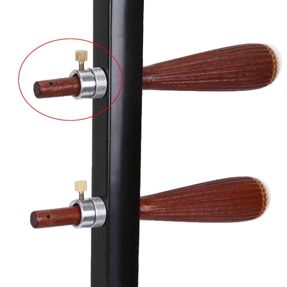 2 Pieces Erhu Shaft Lock Shaft Torque Prevent Slippery Lock Non-slip Strap Lock Button Buckle Erhu Straps Musical Instruments Pa