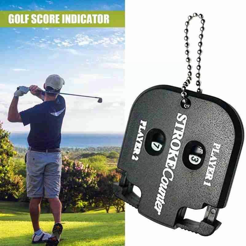 Golf Square Scorecard Black Rubber Easy To Carry Golf Scorecard Small H1f6