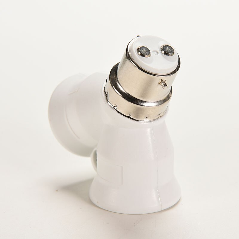 B22 Om E27 Adapter Converter Socket Led Y-vorm Light Bulb Lamp Splitter Adapter Converter 2 Heads Schroef Lampvoet houder