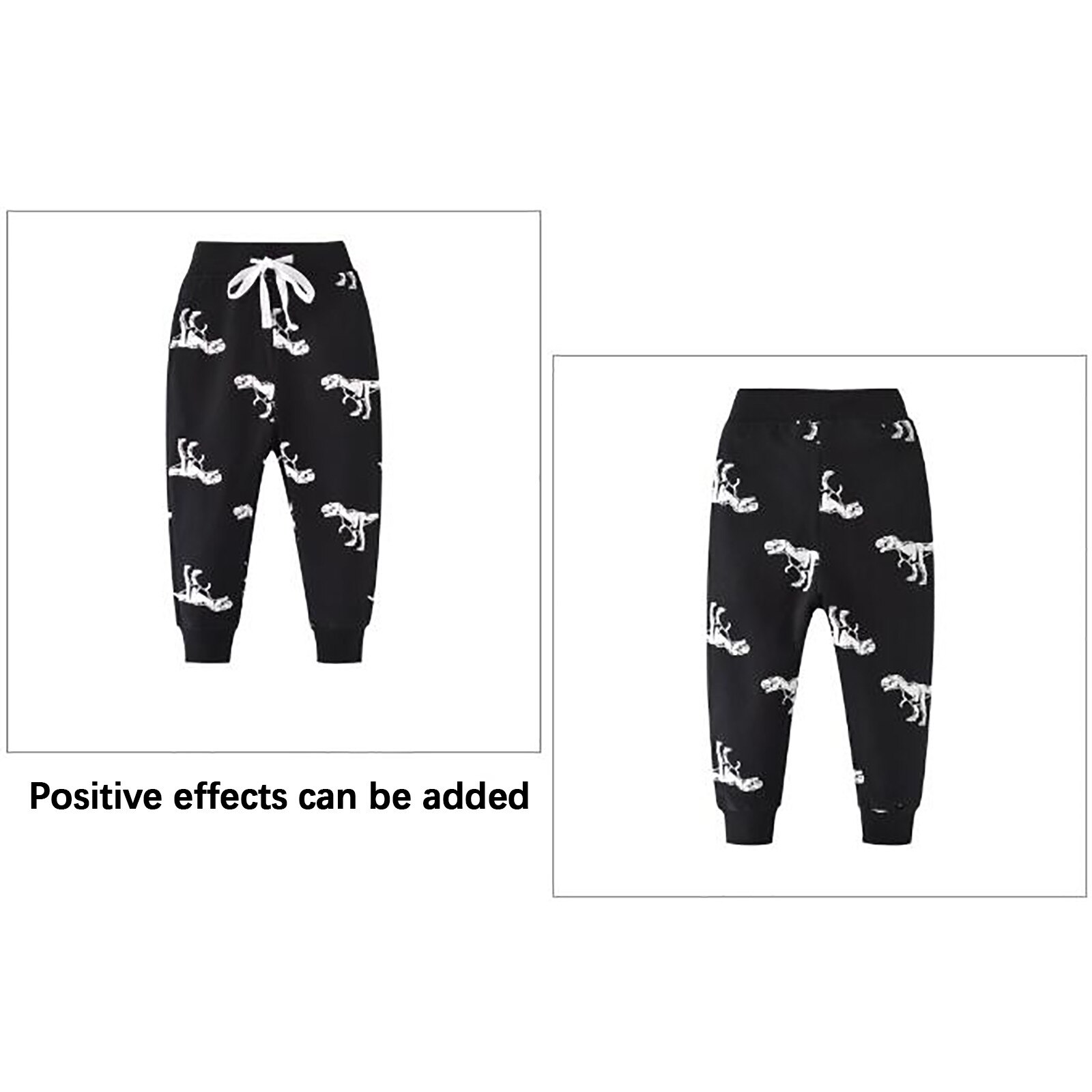 Baby Christmas Outfit 2-7t Boys Winter Pants Pantalón Chándal Niño Boy Jogging Pants Animal Print Drawstring Stretch Pants