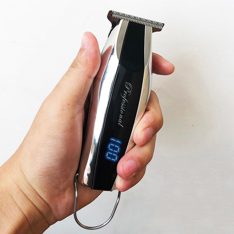 100-240V Electric Hair Trimmer Rechargeable Hair Clippers Cordless Bald Trimer Men's Hair Shaver Razor Two-Speed Haircut Machine