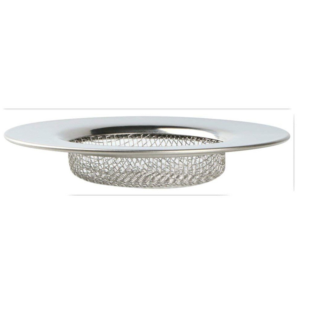 Home Kitchen Sink Drain Strainer Stainless Steel Mesh Basket Strainer 7.5cm/3in Metal Sink Strainer