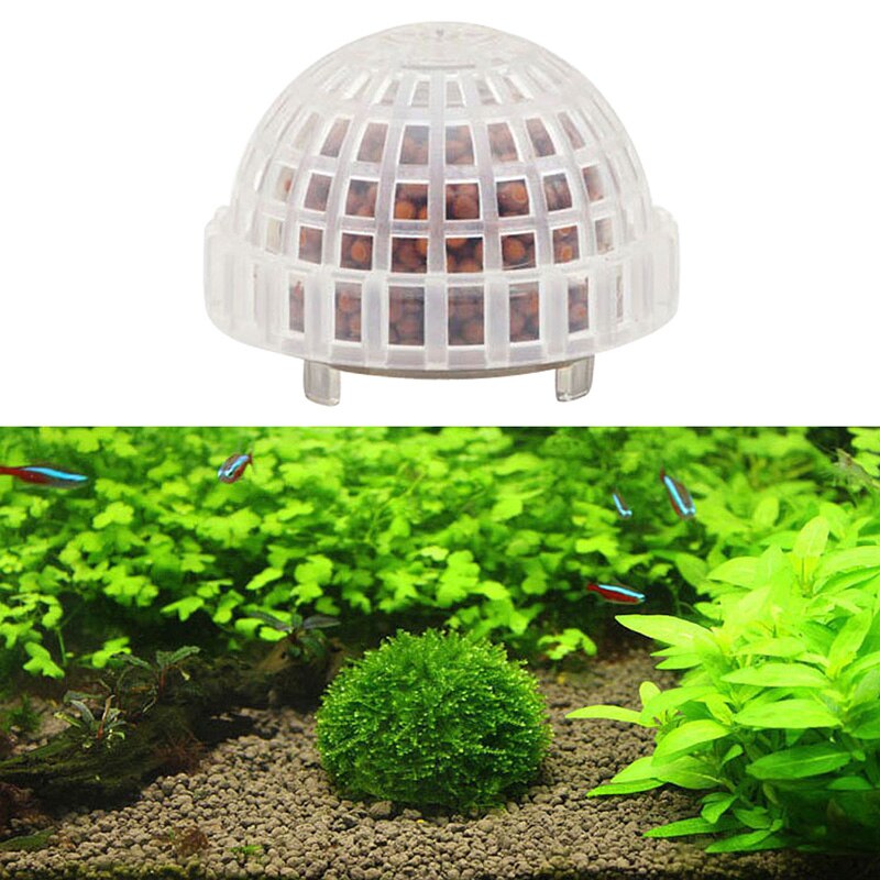Natuurlijke Minerale Aquatic Moss Bal Voor Aquarium Crystal Red Garnalen Fish Tank