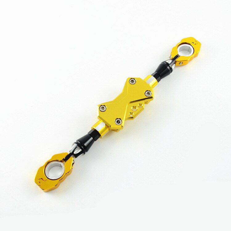 Motorcycle Cnc 7/8 "22Mm Stuur Verstelbare Cross Balance Bar Voor/Gps/Spotlight/Koplampen Montagebeugel: B GOLD