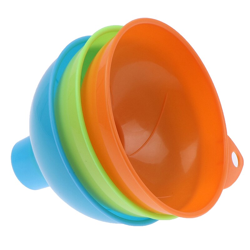 Plastic Oil Fuel Funnel Hopper Kitchen Gadgets Home Wide Mouth Wear-Resistant 1 Pcs