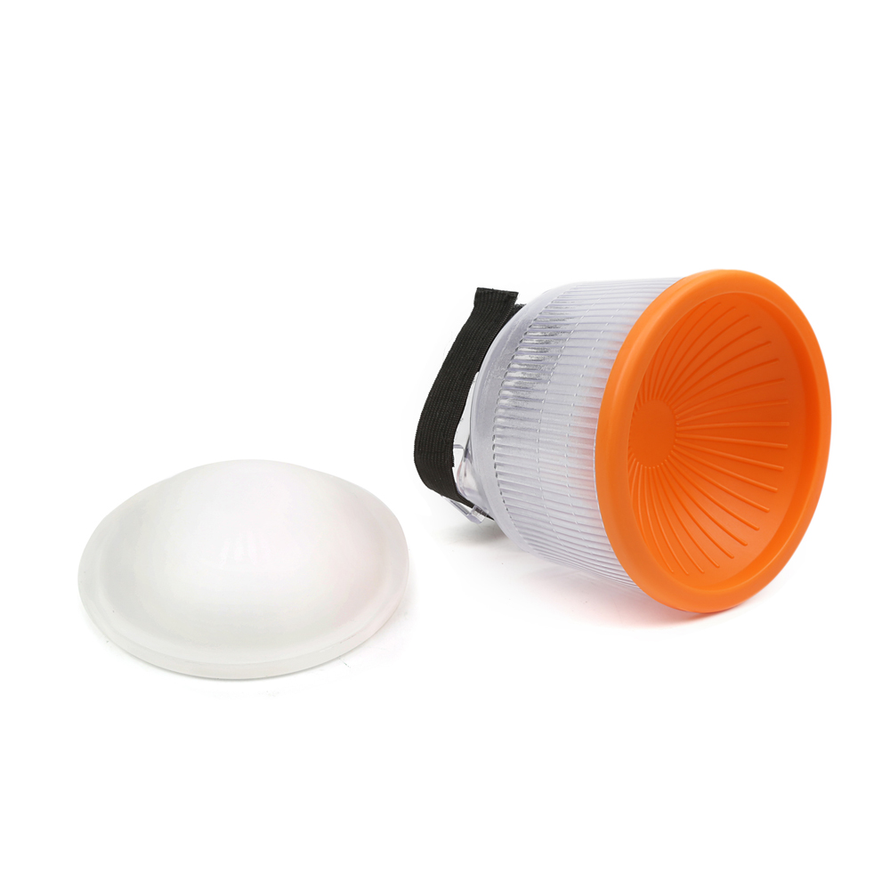 MINIFOCUS Universal Lambency Flash Diffuser Adjustable White Orange Cover Set For Canon Speedlite 550 580EX Sony F58 Nikon SB900