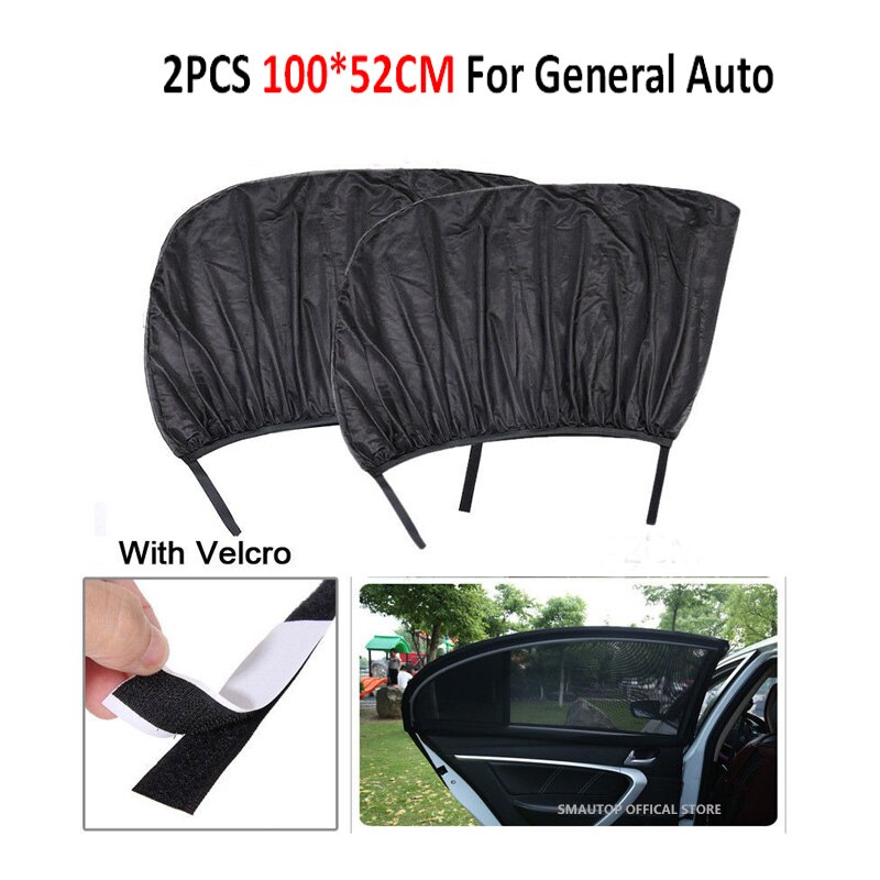 2Pcs sombrinha janela do carro para o cliente vip: 2pcs 100x50 for most