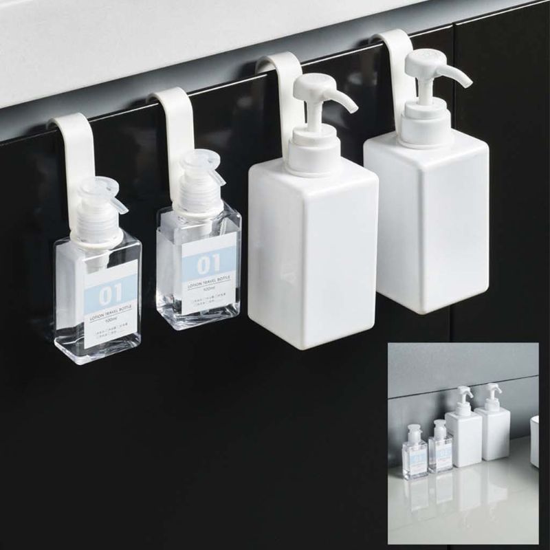 8 Stuks S Vormige Badkamer Douche Shampoo Fles Houder Haak Opknoping Opslag Keuken Accessoires Organisator