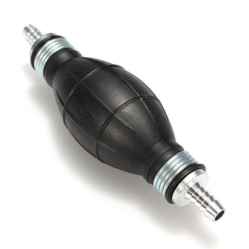Fuel Pump Hand Primer Bulb Gas Petrol All Fuels Length Used For Car Boat Marine Outboard Rubber & Aluminum 6mm 8mm 10mm12mm