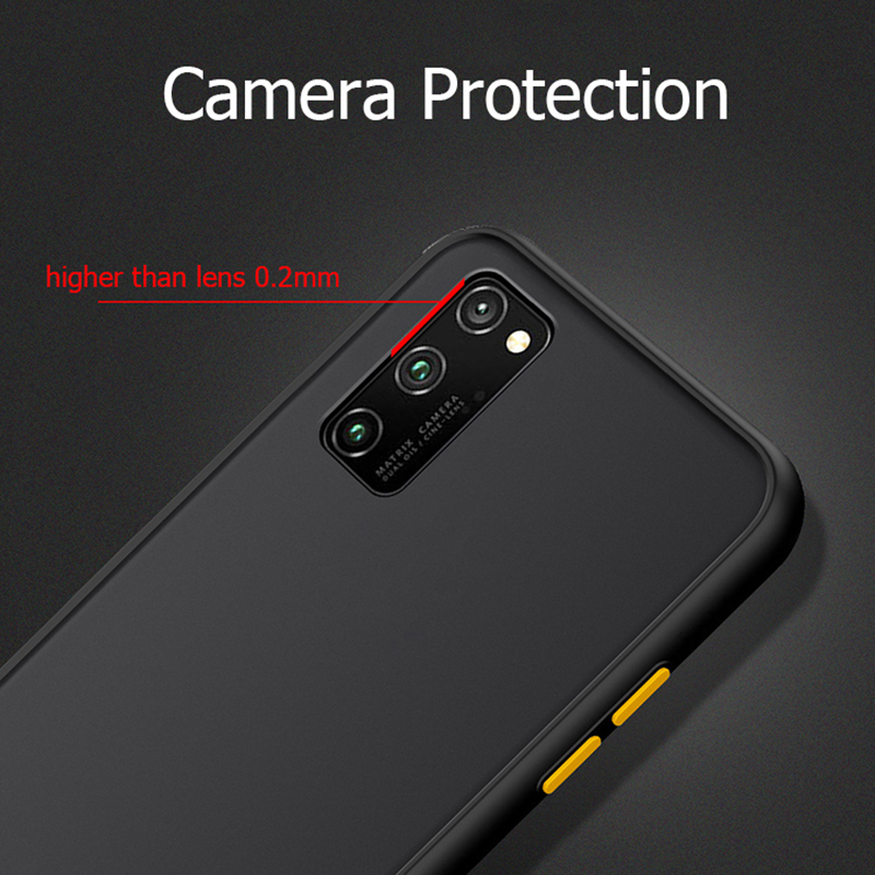 For Samsung Galaxy A51 Case Matte Hard Cover Translucent Skin for Samsung Galaxy A51 A71 A 51 71 Shockproof Phone Case