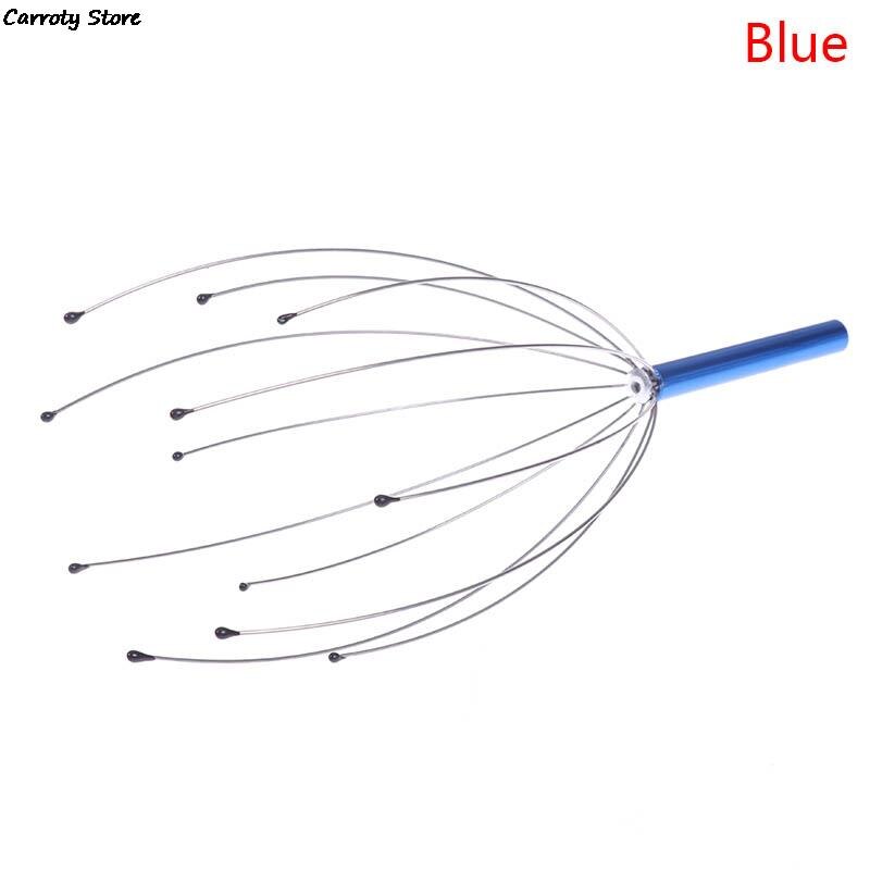 Head Relax Massager Healing Neck Claw Massage Anti-stress Pain Relief Octopus Scalp Relax Spa Headache Stimulate Blood Circulate: C