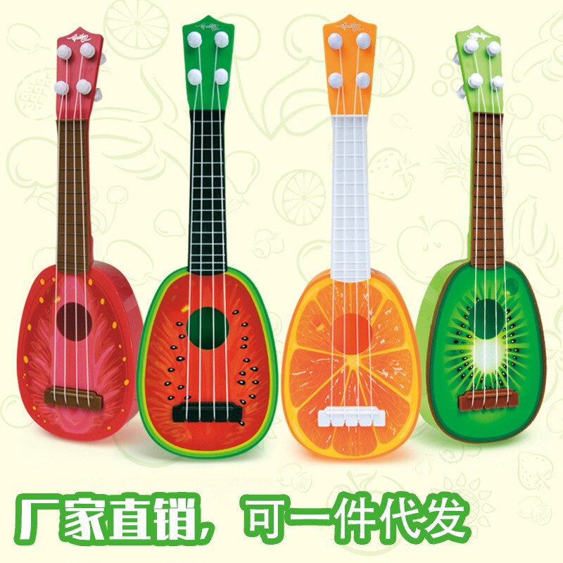 Kinderen Gitaar Speelgoed Fruit Gitaar Ukulele Kinderen Muziekinstrument Speelgoed Educatief Site