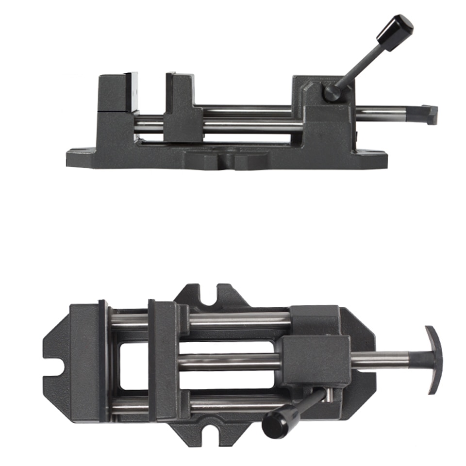 Bankschroef 4 Inch Handleiding Tafel Vice Klem Mini Kolomboor Zware Cnc Boor Bankschroef Klem Armatuur Voor Houtbewerking Machine gereedschap