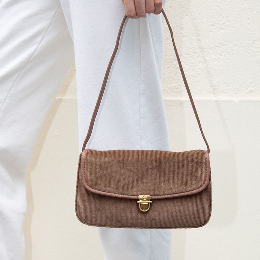 Sacs à bandoulière à la pour femmes, sacoche à main de style Brandy Melville rétro Hipster esthétique Vintage, sac carré tendance,