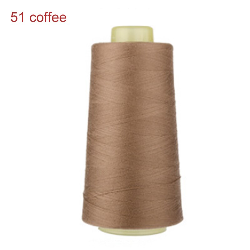 3000 Yards / roll Polyester Thread Multicolor 40S/2 Threads Spool Shirt Dress Sewing Thread Garment Accessories: 51 coffee