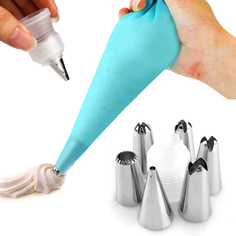 22Pcs/Set Cake Tools Stainless Steel Baking Accessories Cake Supplies DIY Baking Tools Accessories