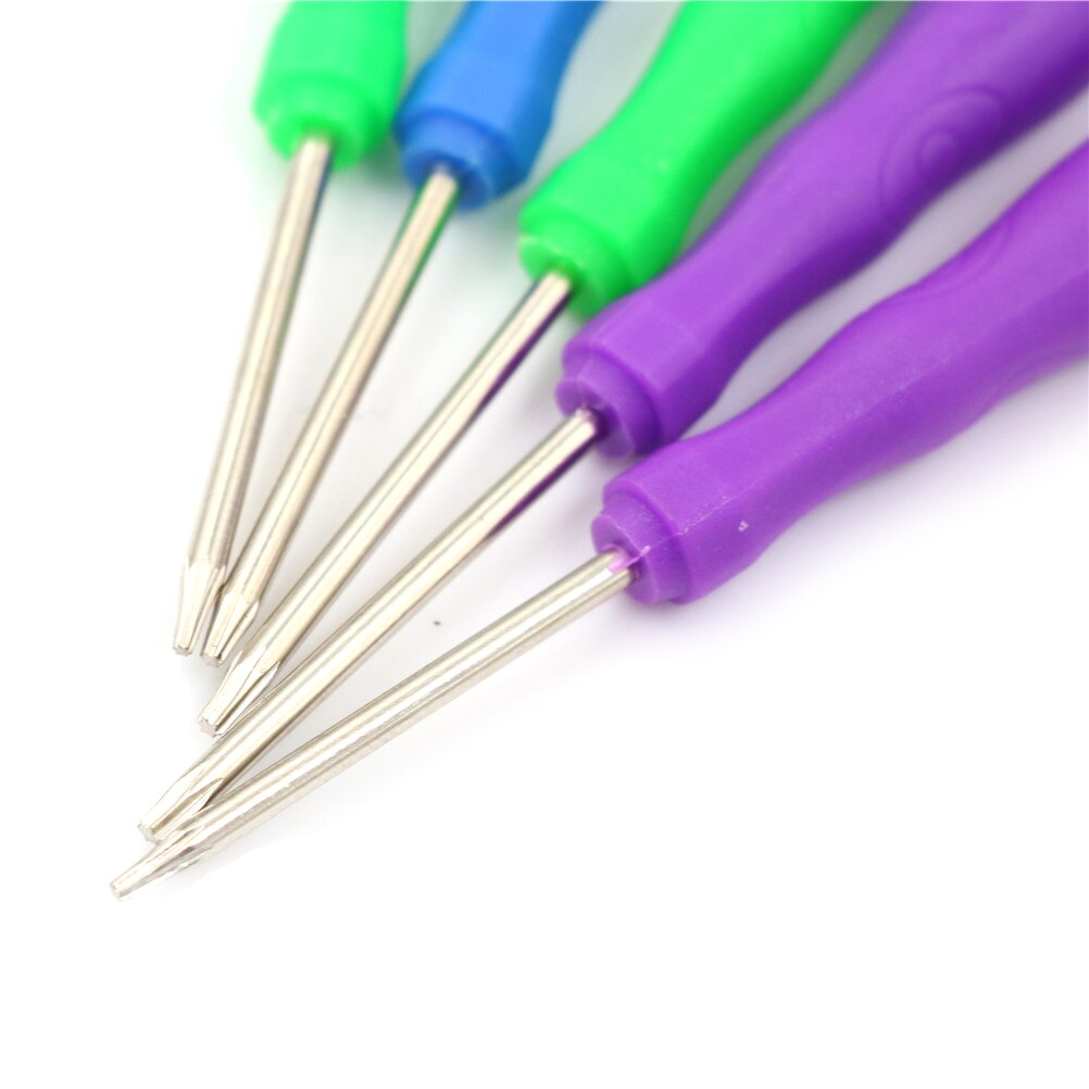 5 stuks precisie  t3 t4 t5 t6 t7 torx schroevendraaiers zeskant schroevendraaiers telefoon laptop reparatie gereedschap schroevendraaier handgereedschap
