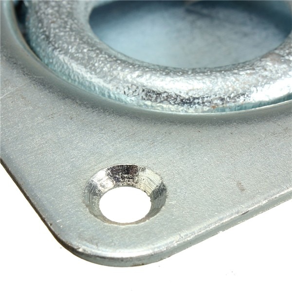 Lashing Ring Recessed Tie Down Floor Ring Trailer Truck Tray Recessed Tie Down D Ring RV ATV Hauler Trailer Ring