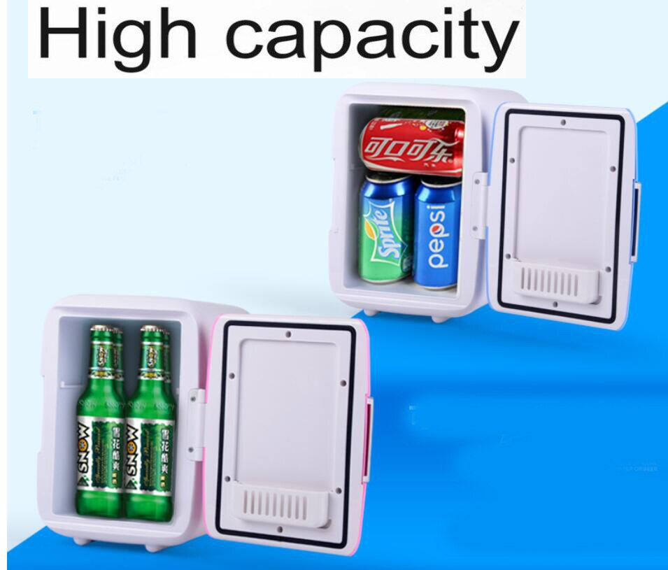 Upright 4L Capacity Portable Car Refrigerator Cooler Warmer Truck Thermoelectric Electric Fridge For Car Boat