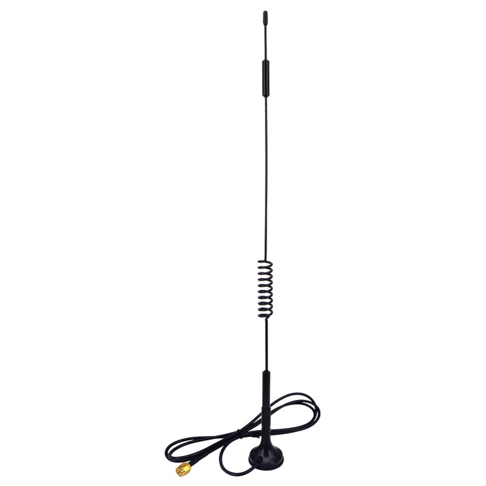 4G Antenne 7-8dbi Lte Dubbele Schroef Antenne 698-960 Mhz Met Magnetische Basis Sma Plug Mannelijke RG174 1M Voor Router B315 B525 B310
