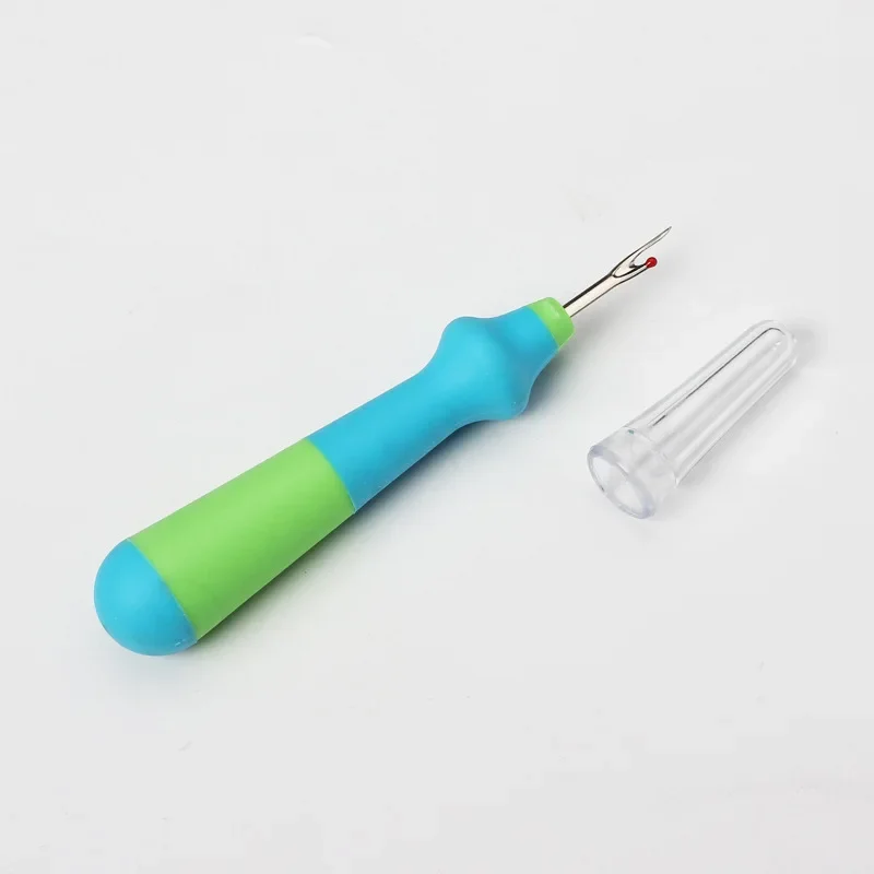 Colorful Large Thread Remover Tool Handy Stitch Rippers Seam Ripper for Sewing: army green