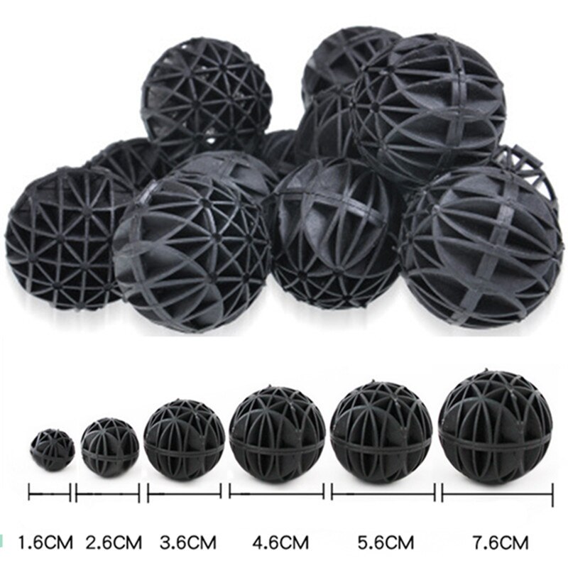 2-50 st biobollar akvariefilter media akvarium koi damm filter damm sump filter material biologisk boll
