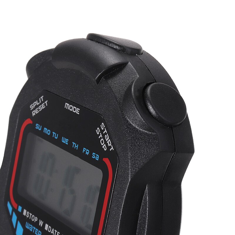 For Training Athletes Stopwatch Digital Sport Counter Train Chronograph Handheld Timer Time hr / min / sec Count Waterproof