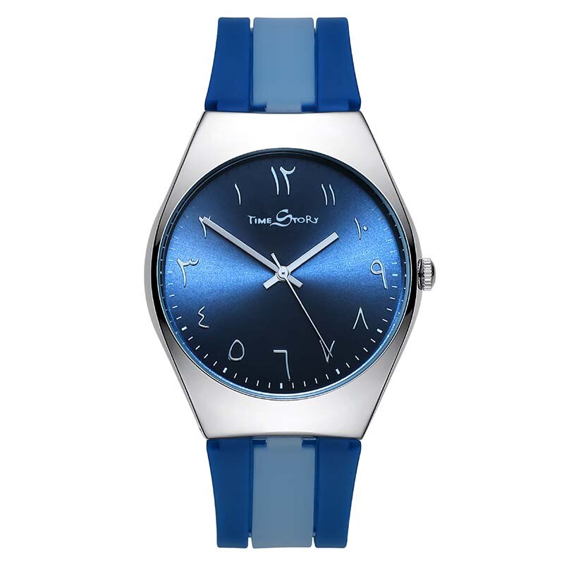 Montres à Quartz Anti-horaire pour hommes et femmes, Anti-calcaire, bracelet en Silicone, montre de Couple Simple