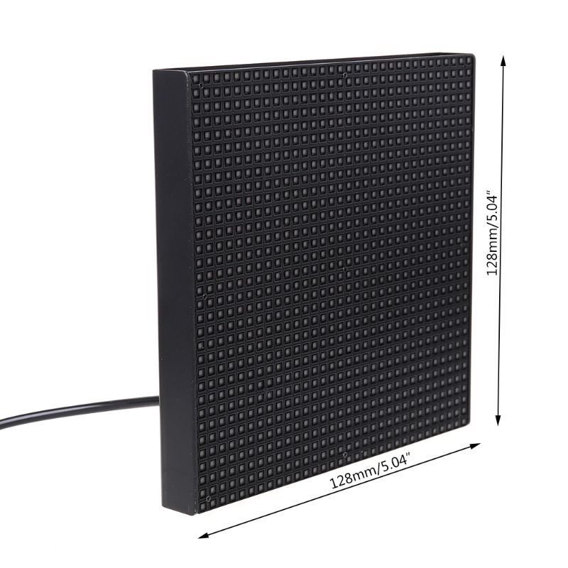 Full colour draadloze bluetooth app bediening auto led-scherm scrollend led-bord, rij-instructies, afbeelding gif licht