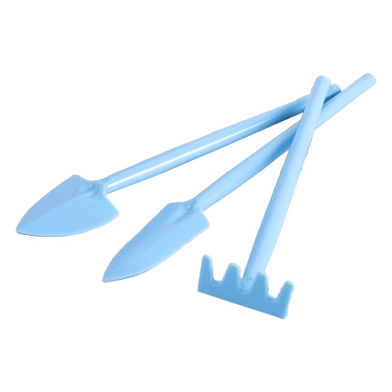 Gardening Soil Loosening Tool with Spade Shovel Rake Christmas for Kids Succulent Caring Tools Garden Planting Kit: BL