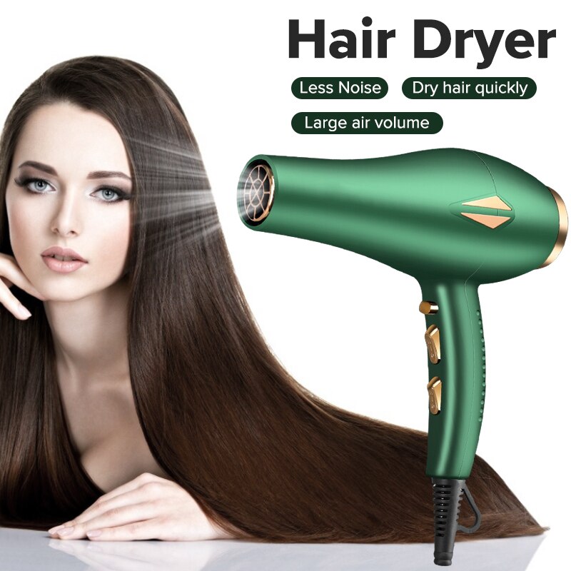 Hair Dryer Strong Power Barber Salon Styling Tools /Cold Air Blow Dryer for Salons and Household Hair Care