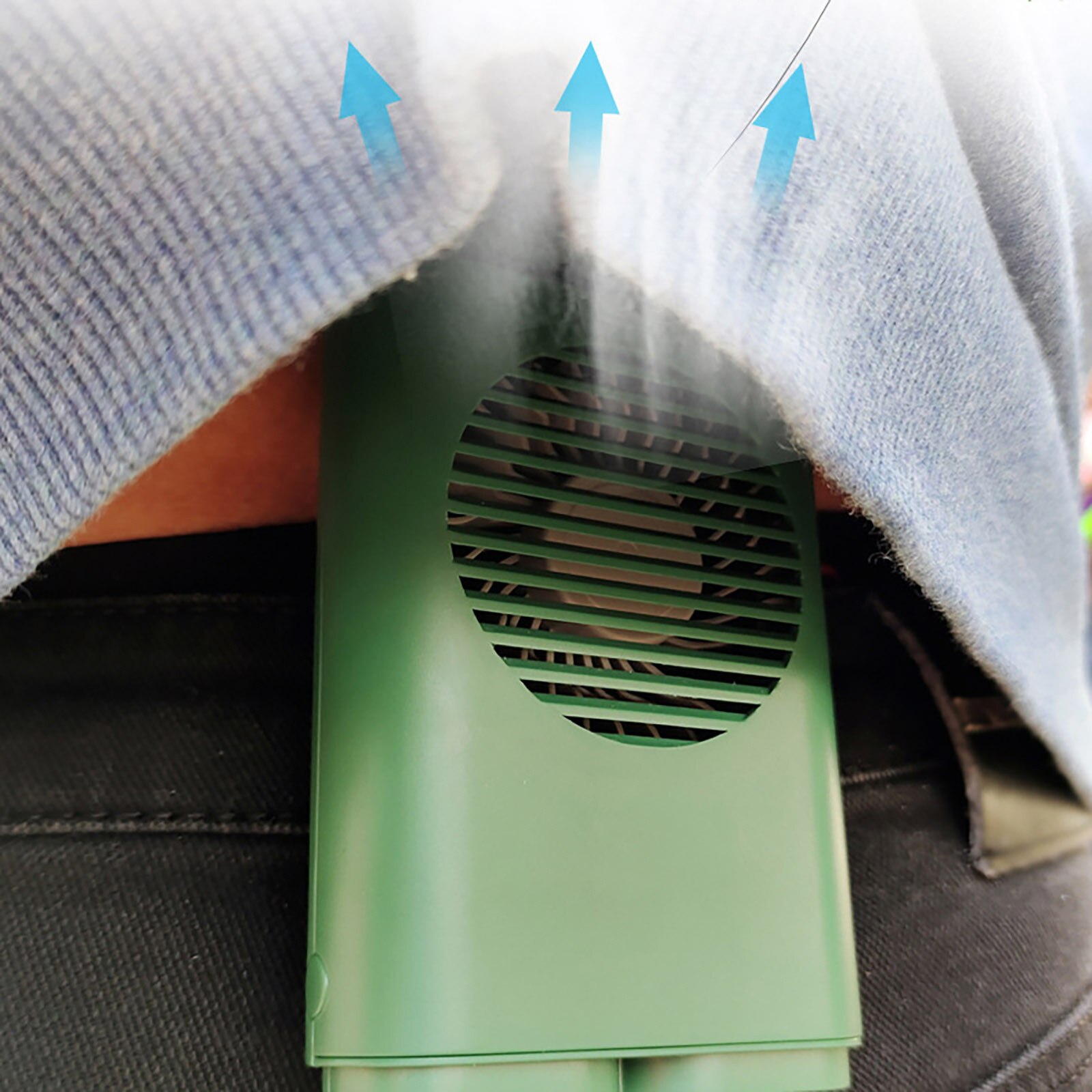 Usb Oplaadbare M8 Fan Outdoor Noodverlichting Zaklamp Draagbare Taille Ventilator Mini Handheld Fans Met Power Lange Levensduur Batterij