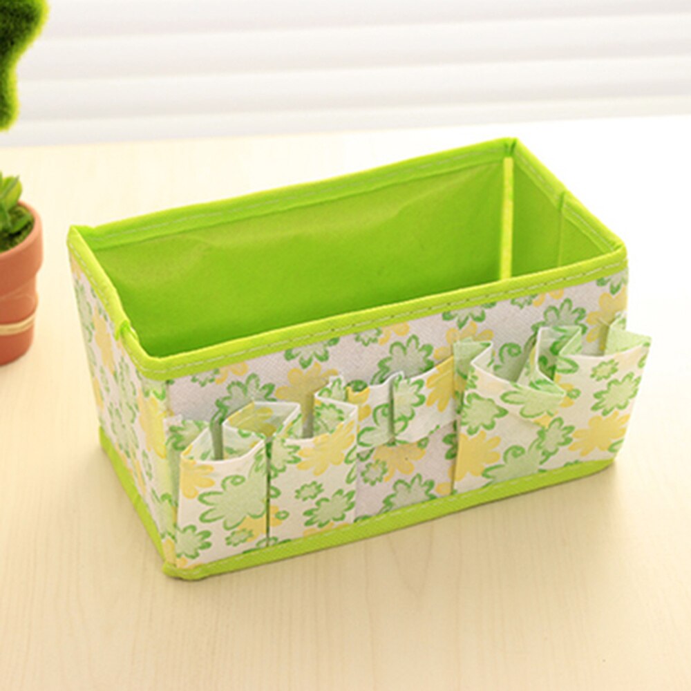 Multifunctional Folding Non-woven Make Cosmetic Storage Box Organizer Jewelry Container Bag Case )