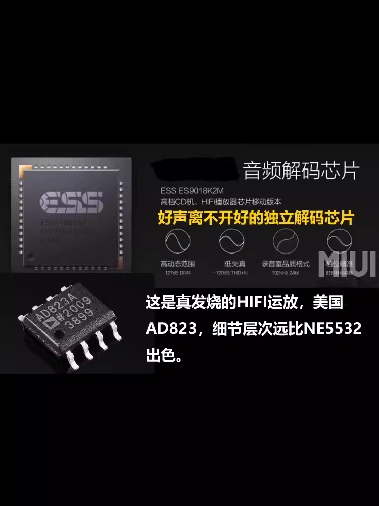 DV10 Bluetooth Hifi 5.0 Audio Receiver Audio USB Flash Disk ES9018 Decoding Lossless Player With Remote Control