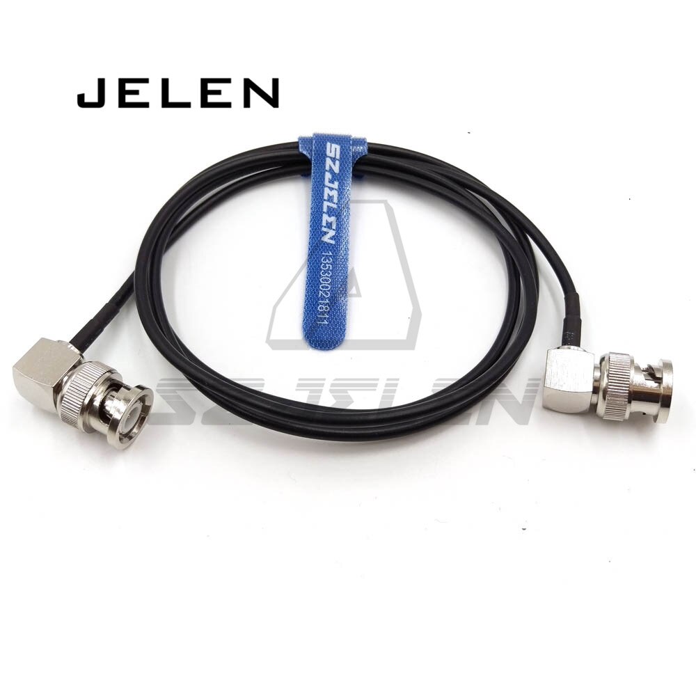 Ultraweiches SDI-Videosignalkabel, SDI-Leitung für Kameramonitor, BNC-Stecker auf BNC-Stecker-Winkelstück, SDI-Zopf. Kamera RF-Koaxialkabel