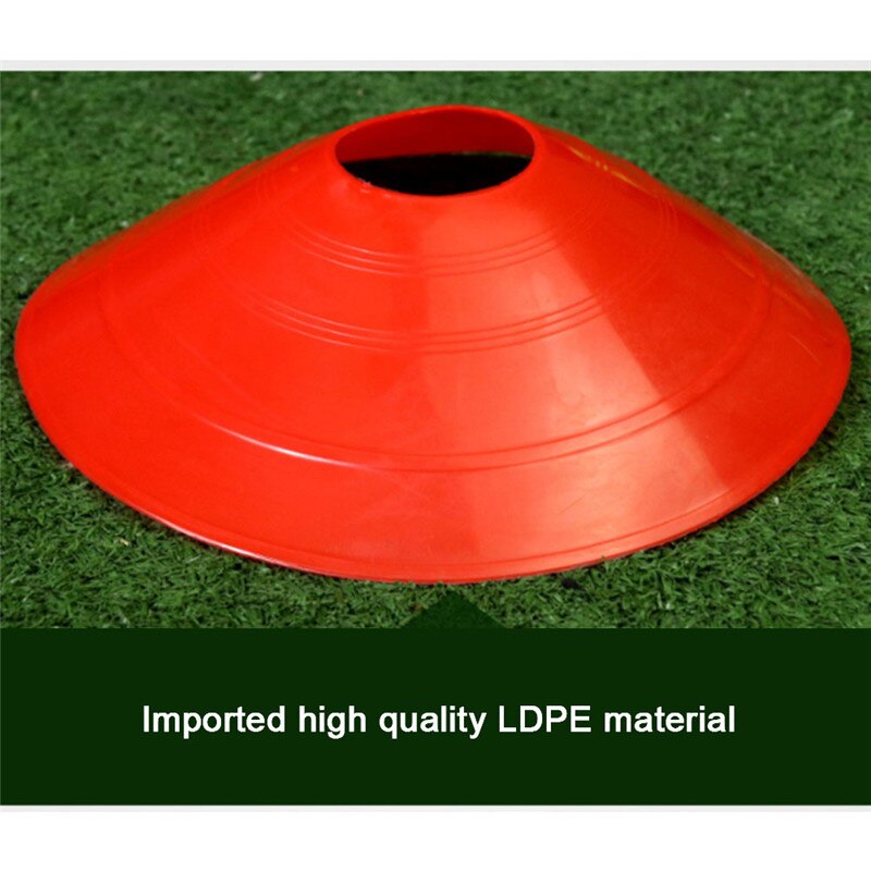 10 st/set koner markörskivor 20cm fotboll fotboll träning lag sporttillbehör fotboll underhållningsutrustning 4 färger