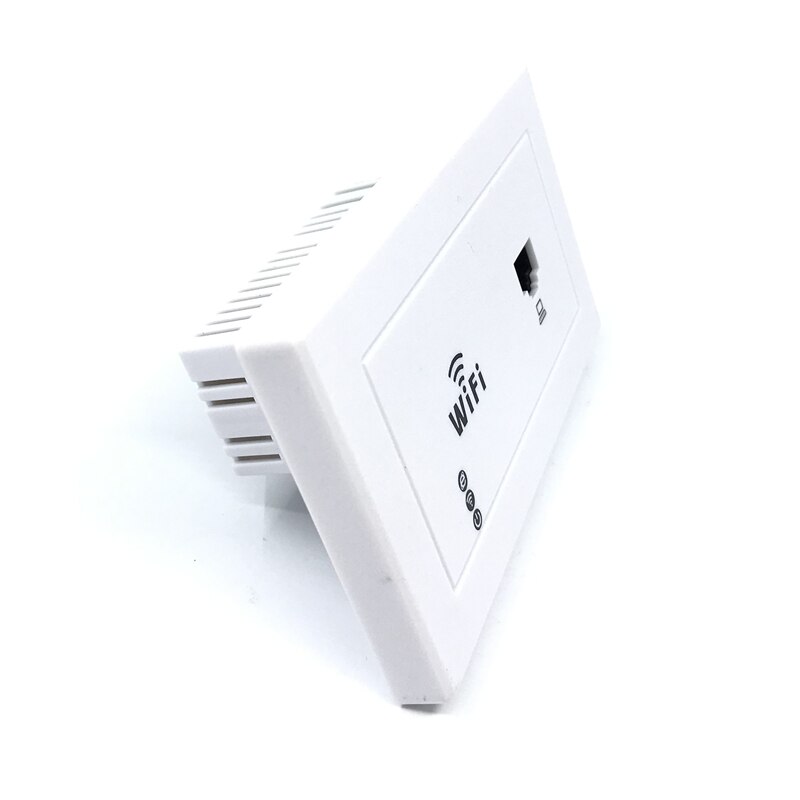 ANDDEAR White Wireless WiFi in Wall AP Hotel Rooms Wi-Fi Cover Mini Wall-mount AP Router Access Point