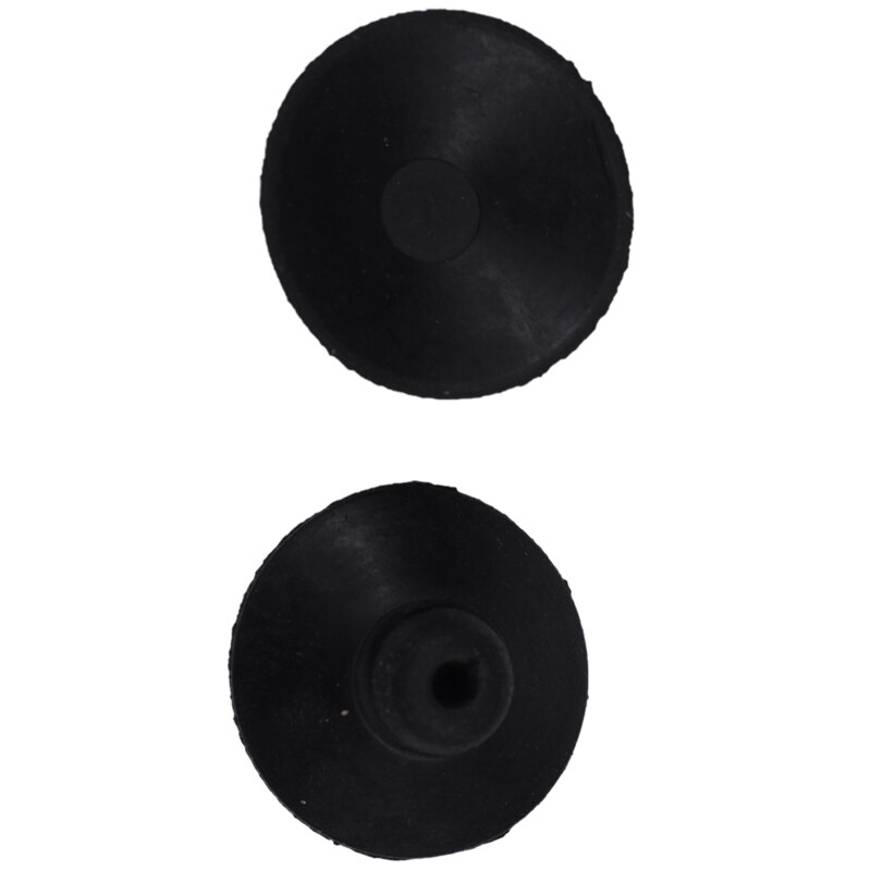 Myk plast akvarie sugekopp klips 28mm diameter 8 stk svart