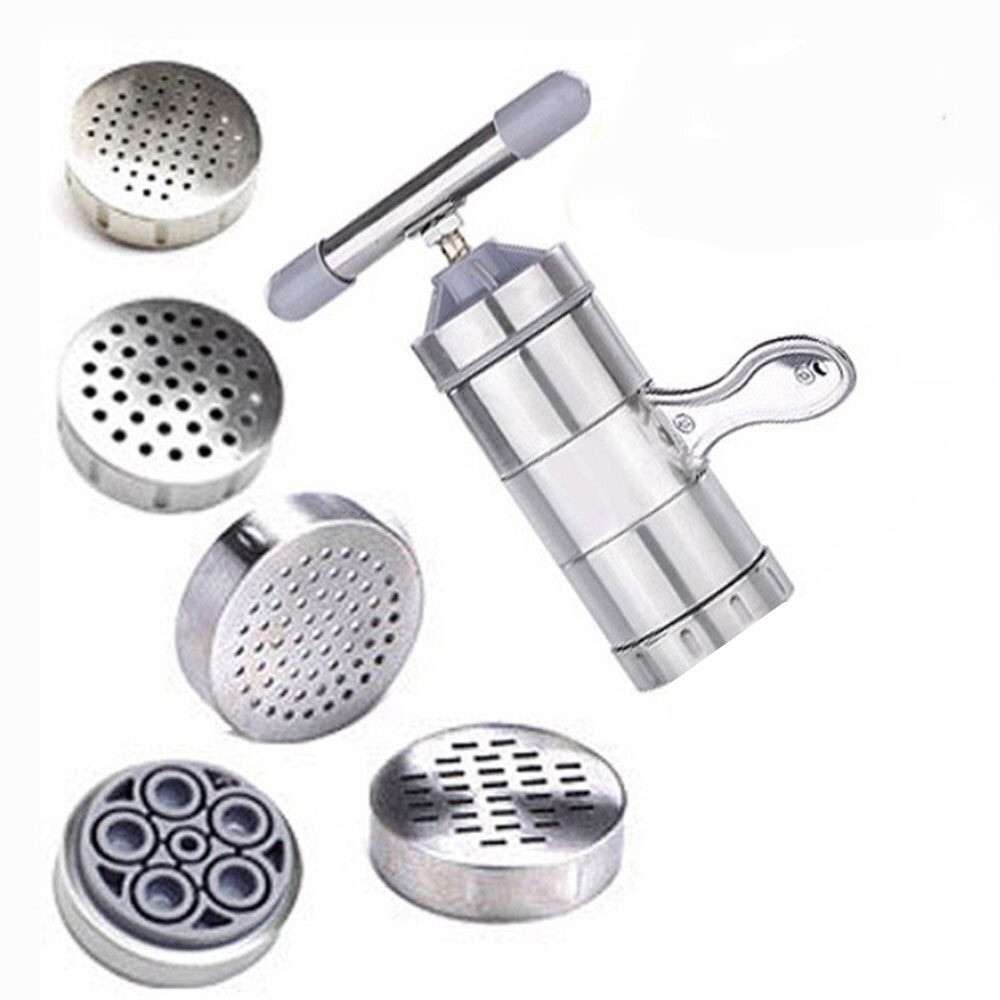 Stainless Steel Manual Noodle Pasta Maker Press Spaghetti Kitchen Tool Mould Stainless steel