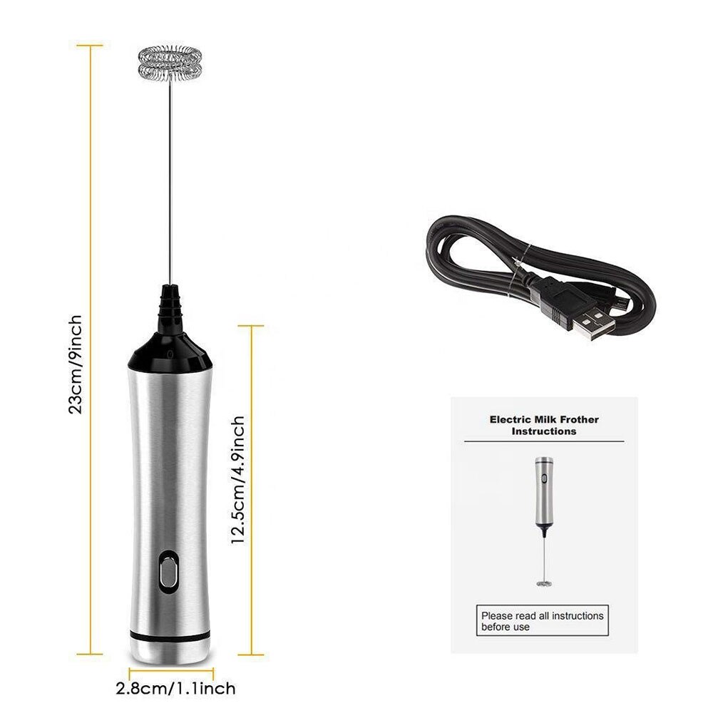 Espumador de leche para Hotel, restaurante, Bar, café, sopa de espuma eléctrica manual de soja