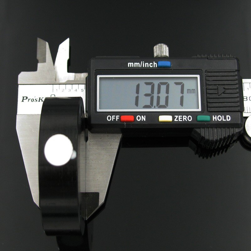 HACCURY 50*13MM T-type level bubble Round spirit level bubble Metal Circular spirit level Instrument