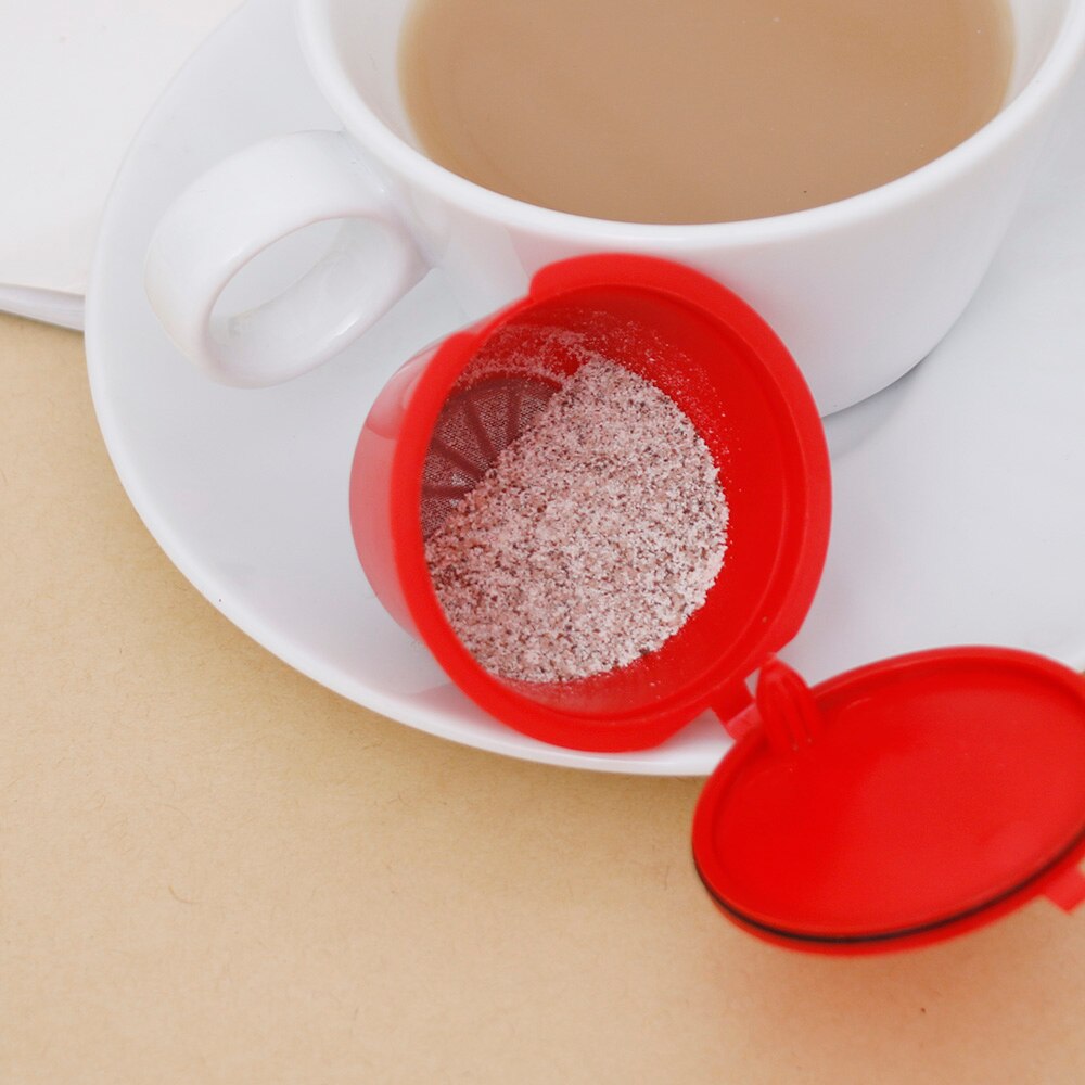 8 Colors Refillable Coffee Capsule For Nescafe Dolce Gusto Reusable Capsules Coffee Pods K-cups Useful 50 times