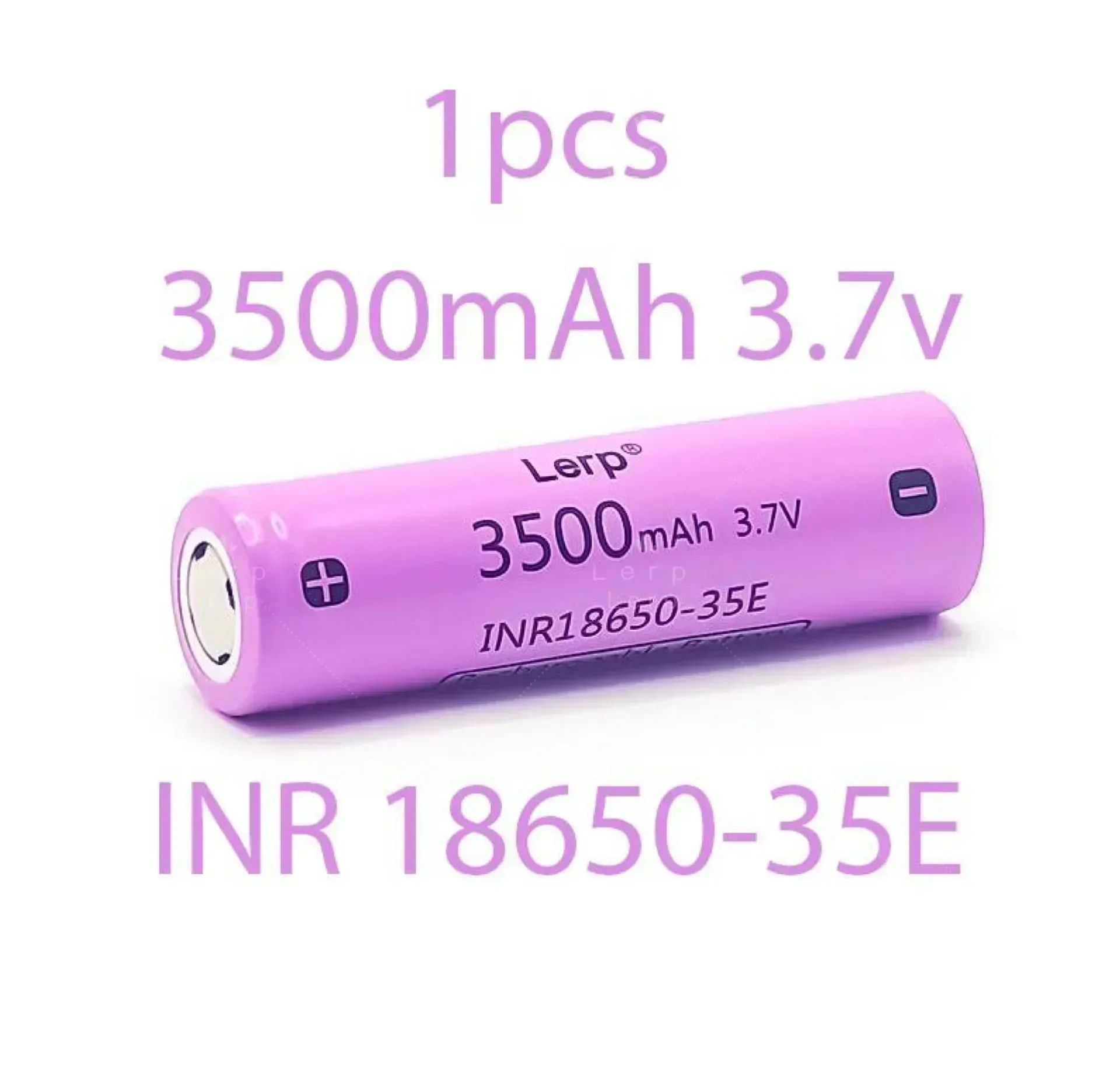 100% original lithium-ion rechargeable battery, 18650 3500mAh, 3.7V 25A, discharge INR18650 3500mAh, strong light flashlight. Po