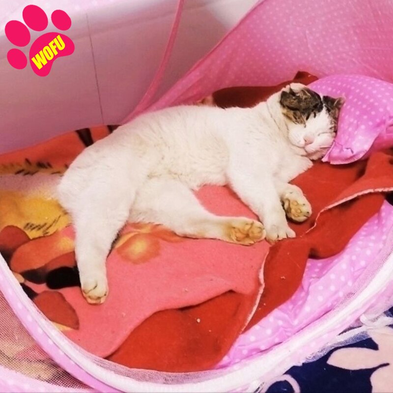 WOFUWOFU Tragbare Haustier Zaun draussen Welpen Zwinger Klapp Katze Hund Haus Achteckige KäFeige Haustier Zimmer Haustier Zelt