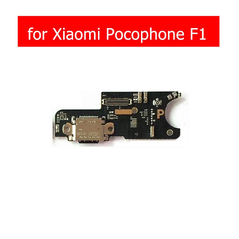 Voor Xiaomi Pocophone F1 Usb Lader Connector Flex Kabel Usb Opladen Dock Pcb Board Flex Kabel Poco F1 Global Reparatie onderdelen