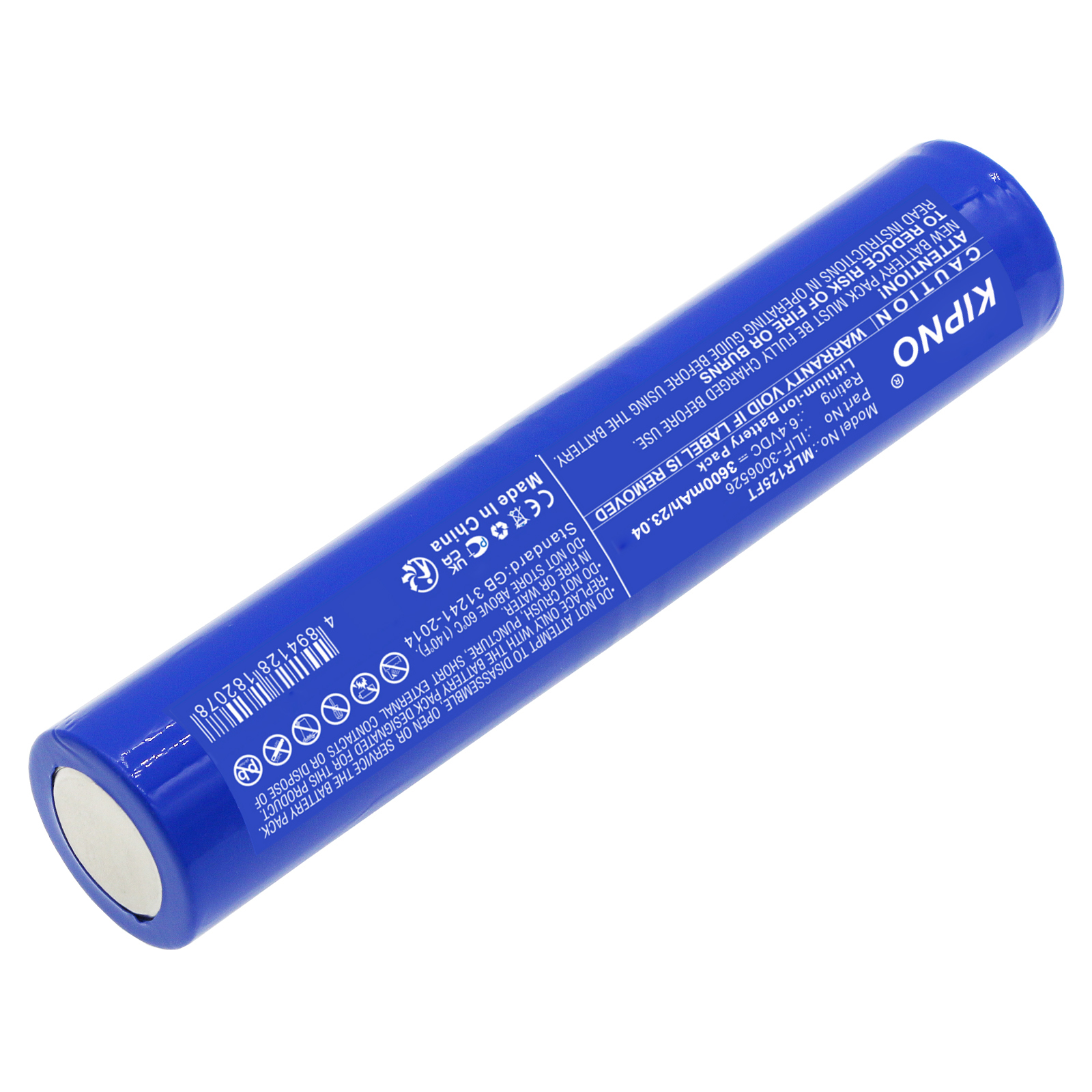 Lanterna 3600mAh Bateria Para Maglite ML125 ML150LR ML150LRX ILIF- 3006526