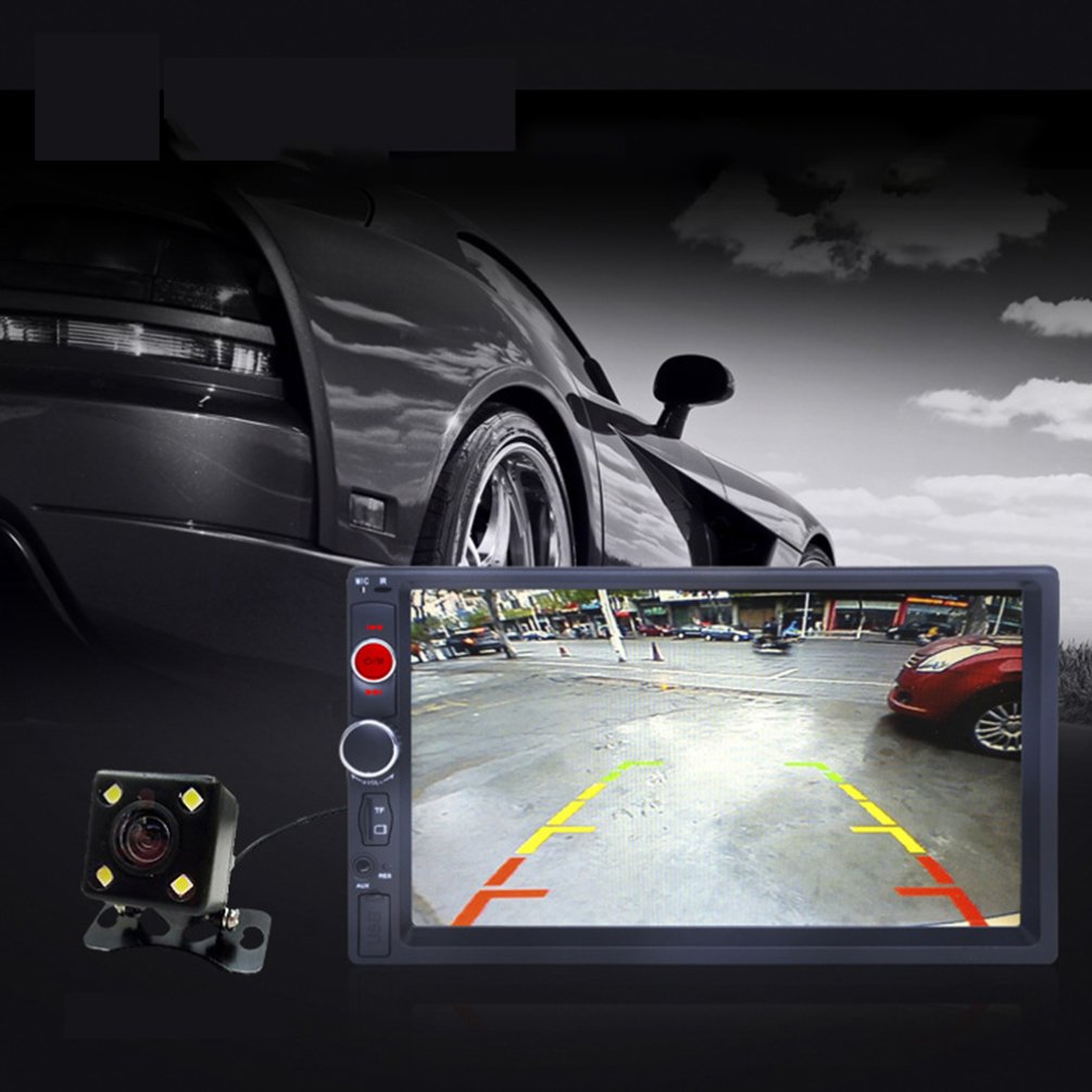 7 Inch Player Car Mp5 Hands-Free Calling U Disk Reversing Image Car Mp4 Supporting 1080P Video Playing